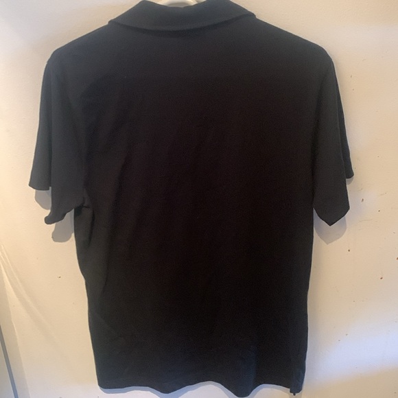 Stunning Jet Black Official Tesla Motors Polo With Silver Tesla Logo SZ Large🔥 - Picture 5 of 5